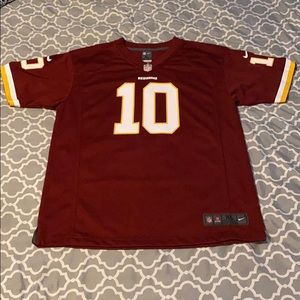 Griffin III #10 Red Skins Jersey
